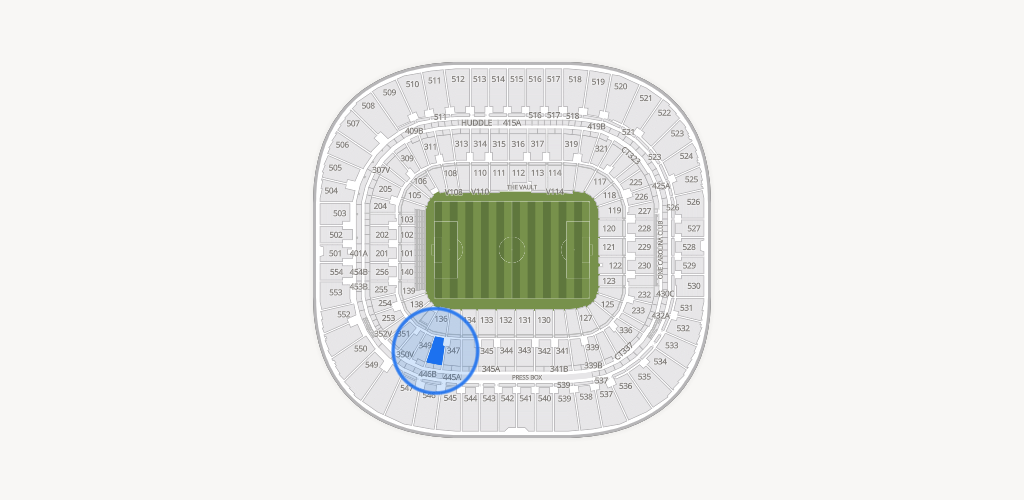 Bank of America Stadium Seating Chart