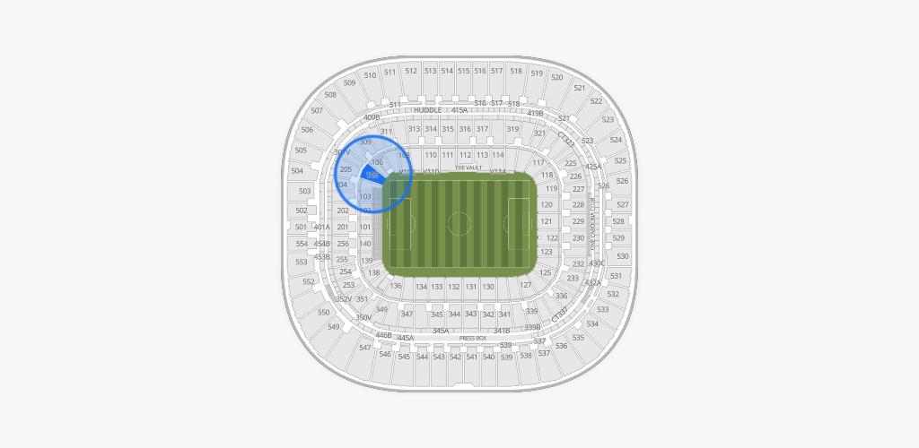 Bank of America Stadium Seating Chart
