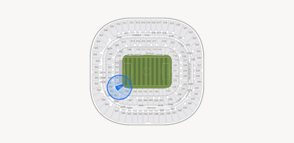 Bank of America Stadium Seating Chart