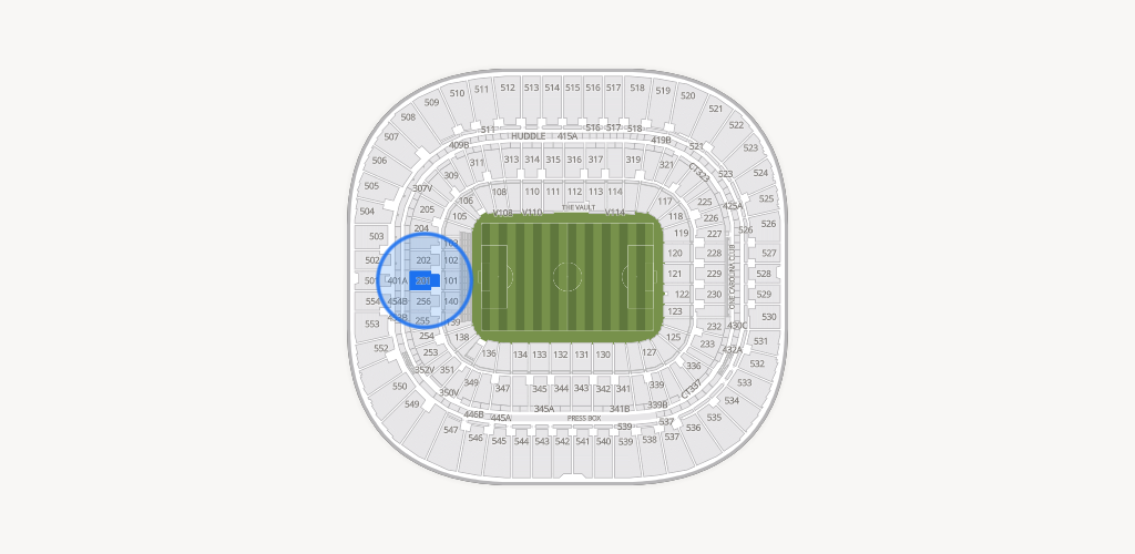Bank of America Stadium Seating Chart