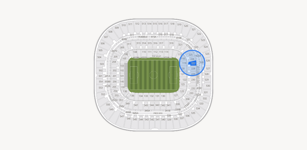 Bank of America Stadium Seating Chart