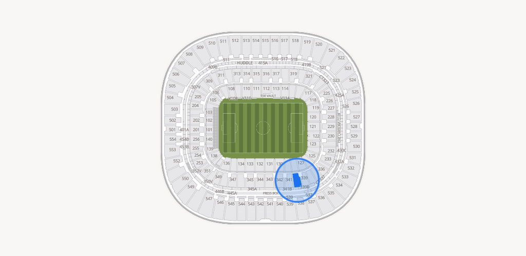 Bank of America Stadium Seating Chart