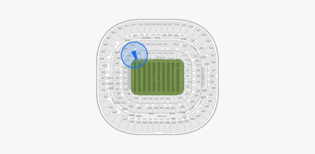 Bank of America Stadium Seating Chart