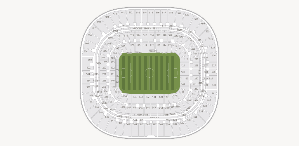 Bank of America Stadium Seating Chart