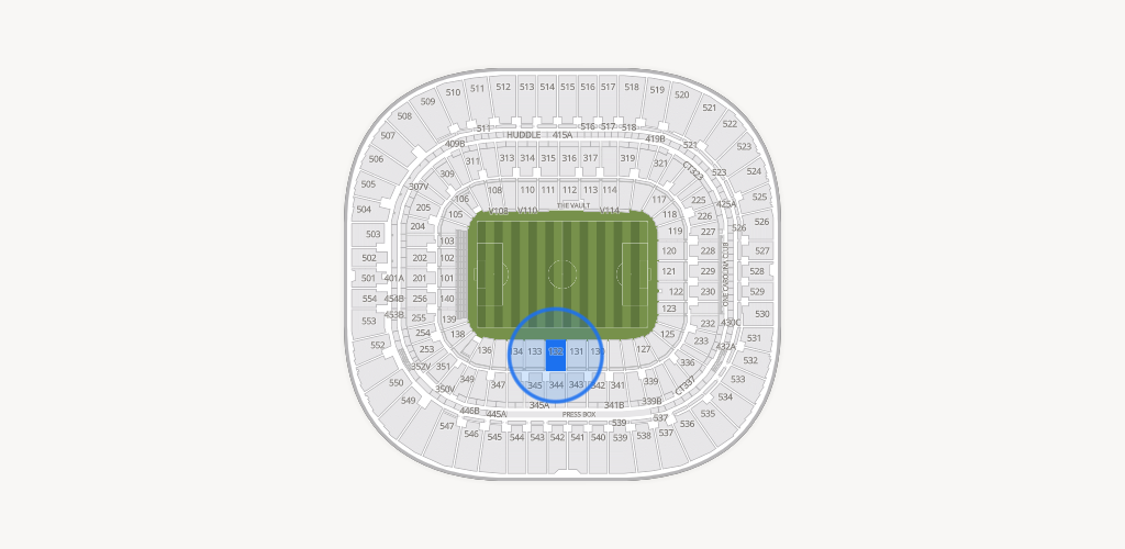 Bank of America Stadium Seating Chart