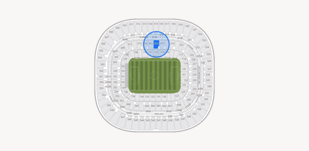 Bank of America Stadium Seating Chart