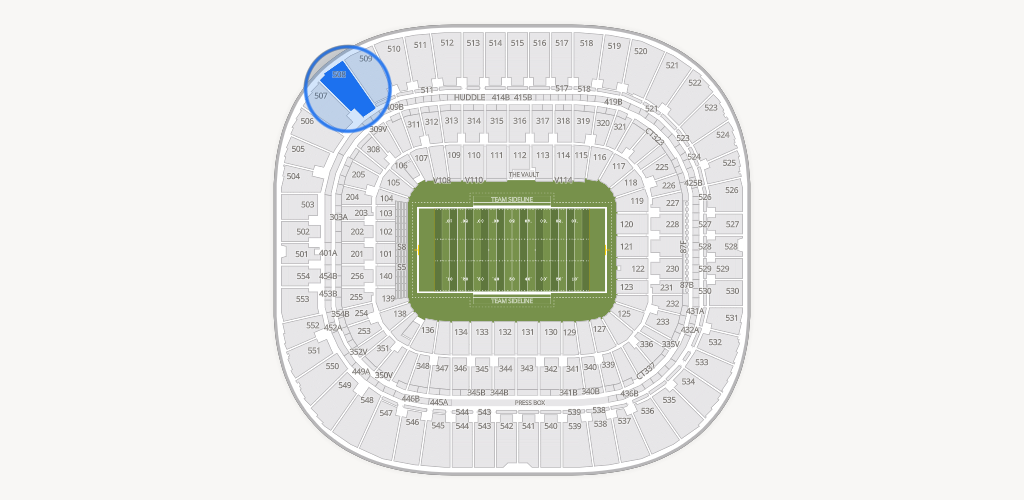 Bank of America Stadium Seating Chart