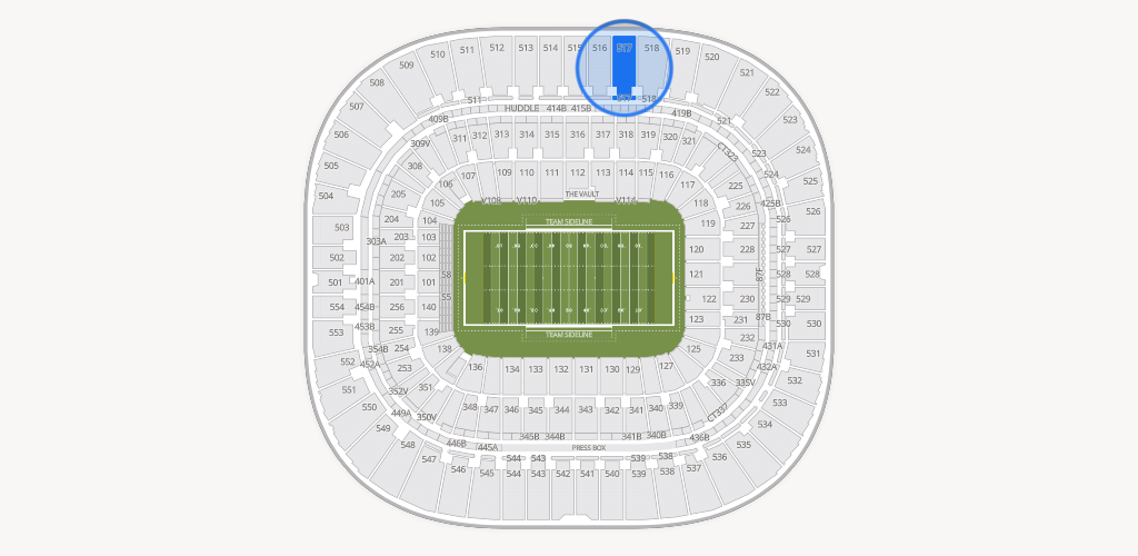 Bank of America Stadium Seating Chart