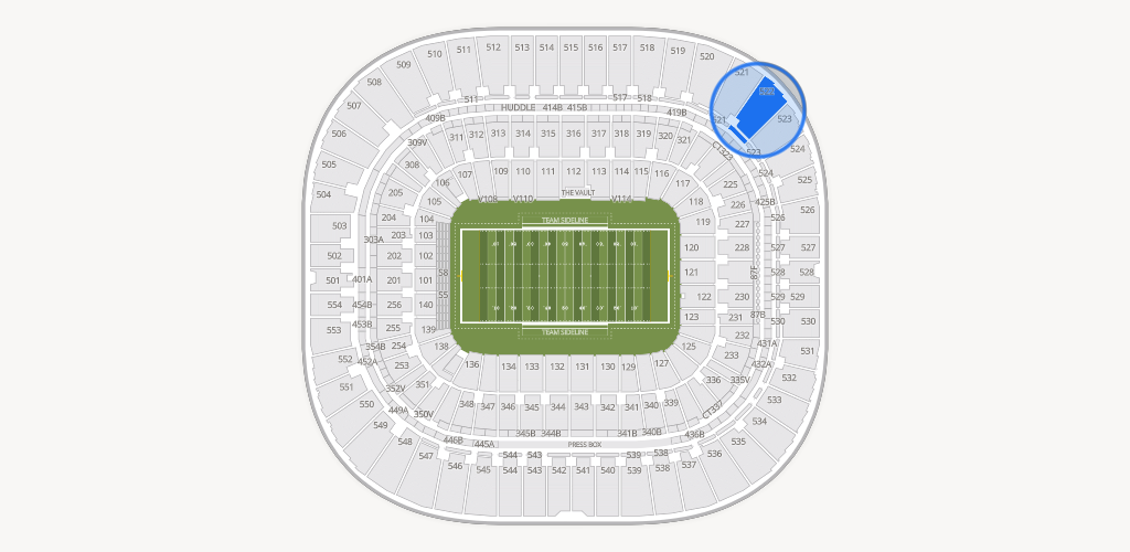 Bank of America Stadium Seating Chart