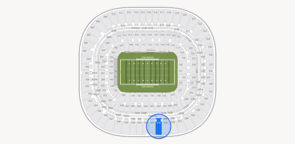 Bank of America Stadium Seating Chart
