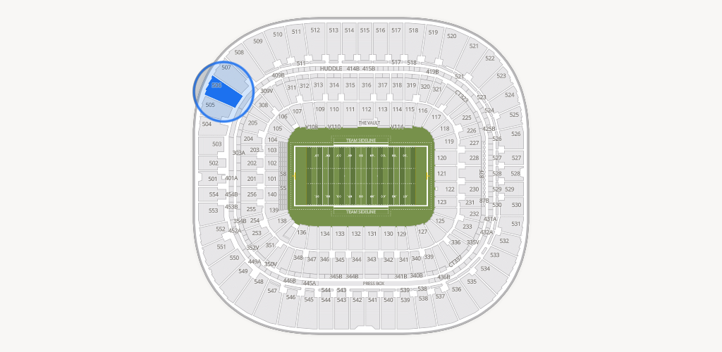 Bank of America Stadium Seating Chart