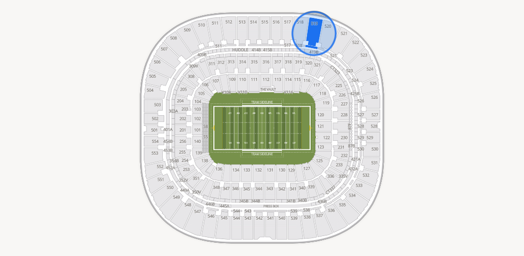 Bank of America Stadium Seating Chart