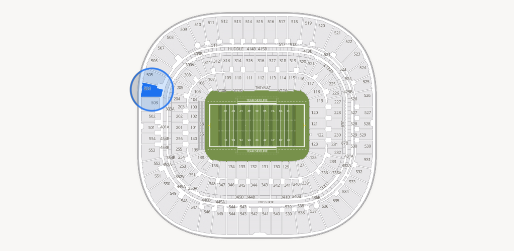Bank of America Stadium Seating Chart