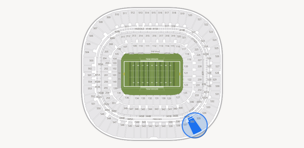 Bank of America Stadium Seating Chart
