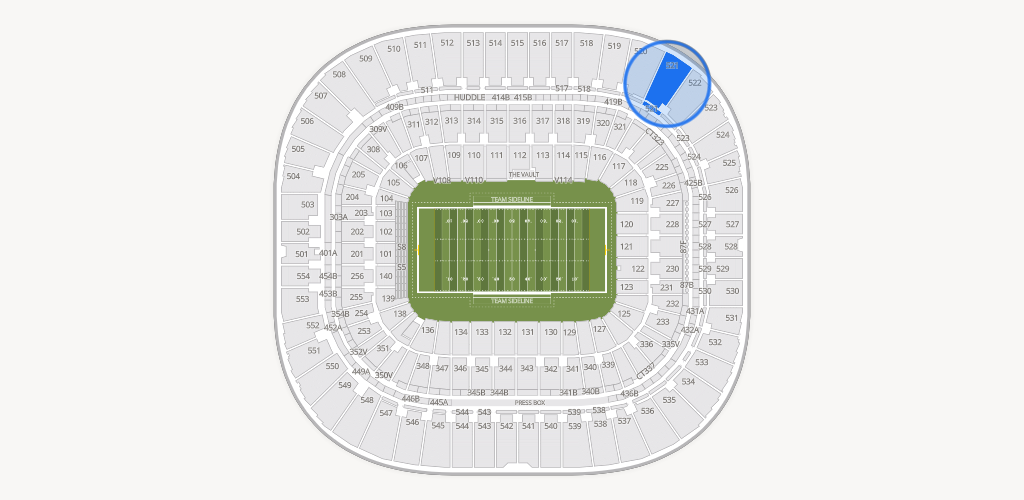 Bank of America Stadium Seating Chart