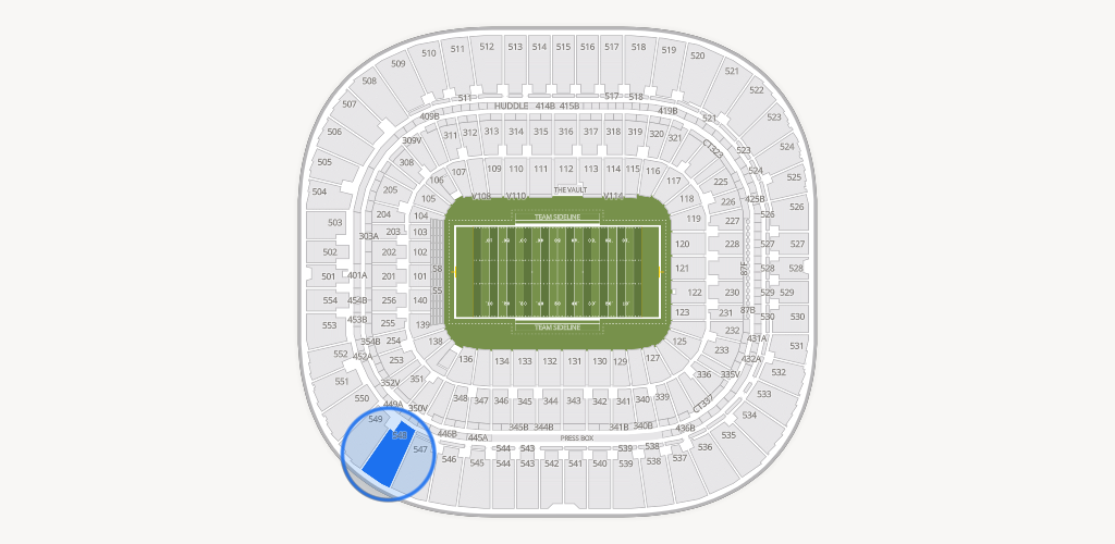 Bank of America Stadium Seating Chart