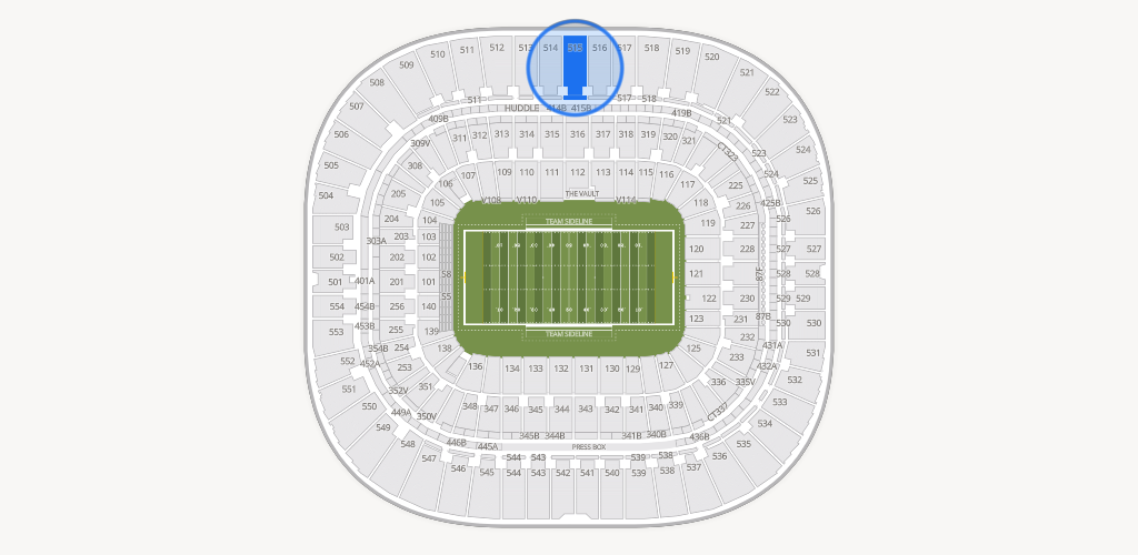 Bank of America Stadium Seating Chart