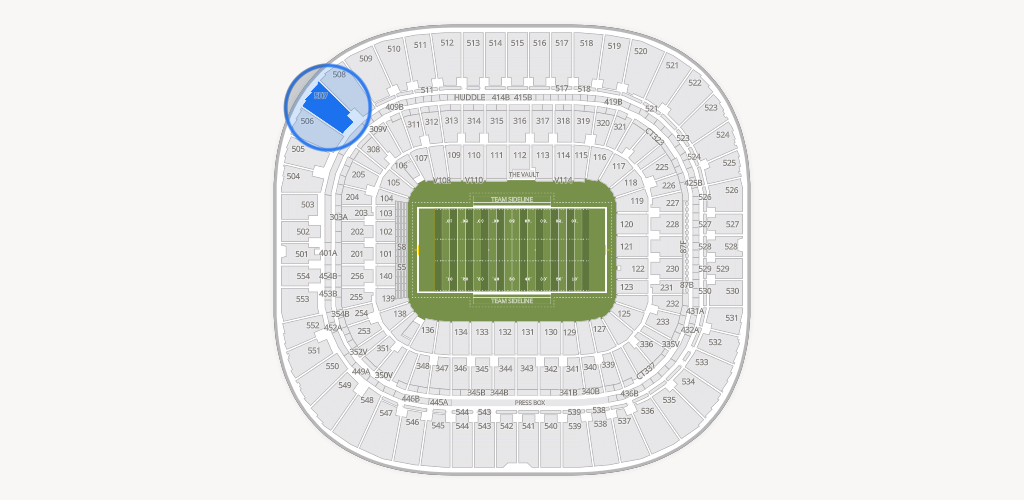 Bank of America Stadium Seating Chart