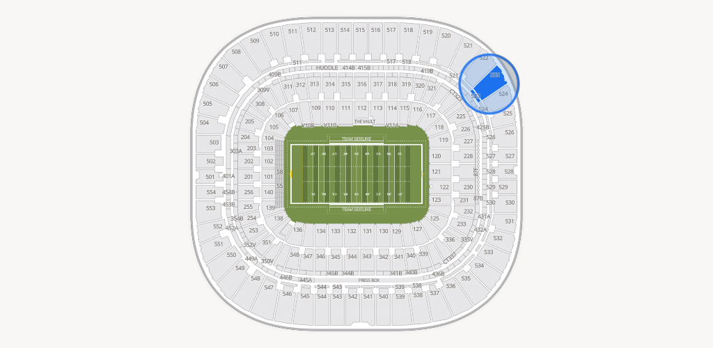 Bank of America Stadium Seating Chart