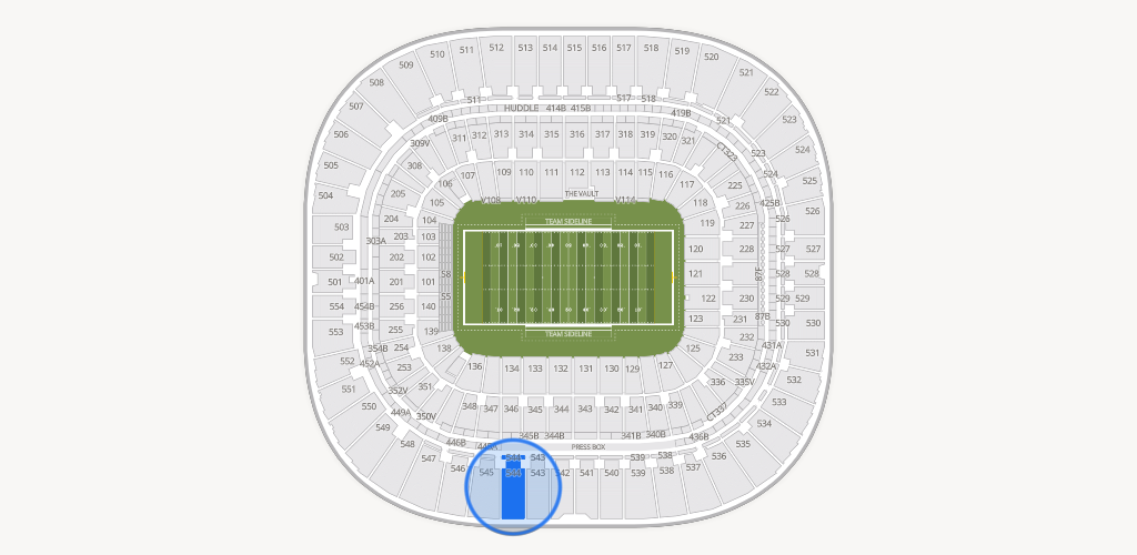 Bank of America Stadium Seating Chart