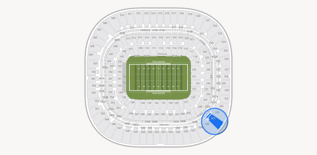 Bank of America Stadium Seating Chart
