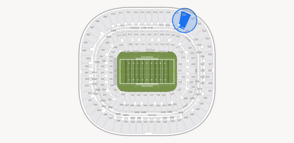 Bank of America Stadium Seating Chart