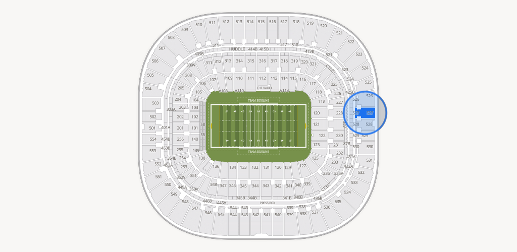 Bank of America Stadium Seating Chart