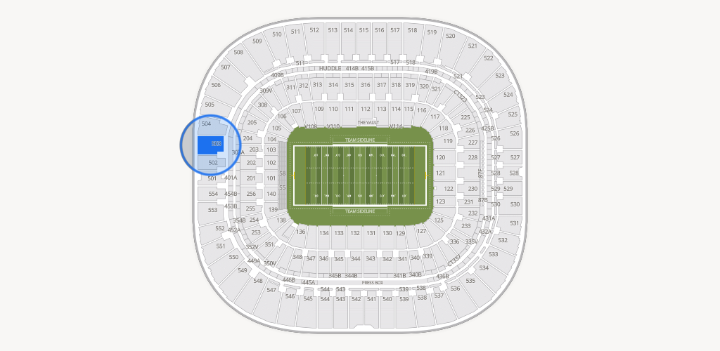 Bank of America Stadium Seating Chart