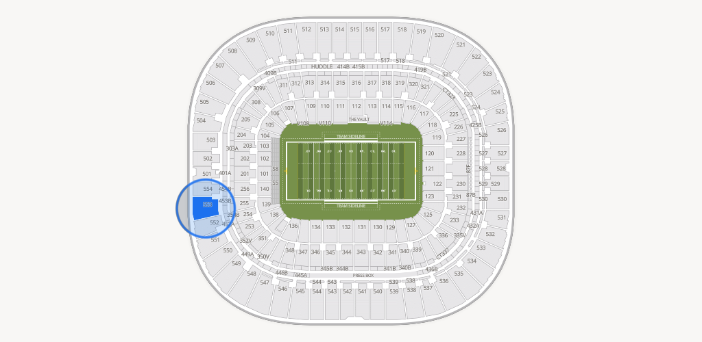 Bank of America Stadium Seating Chart