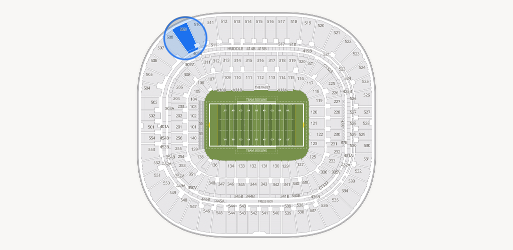 Bank of America Stadium Seating Chart