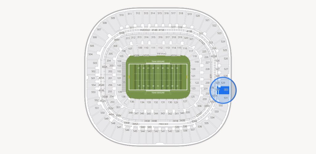 Bank of America Stadium Seating Chart
