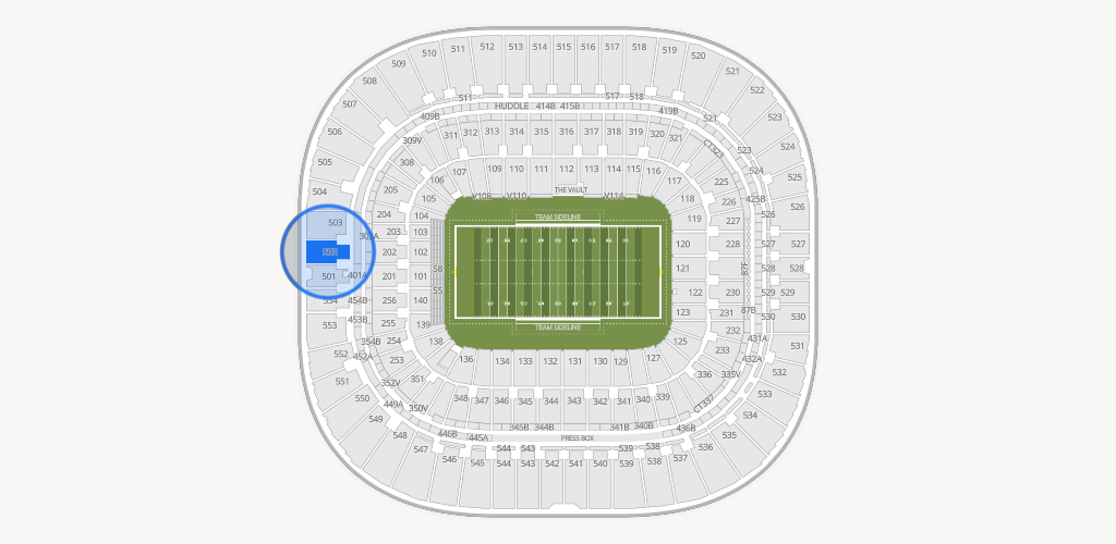 Bank of America Stadium Seating Chart