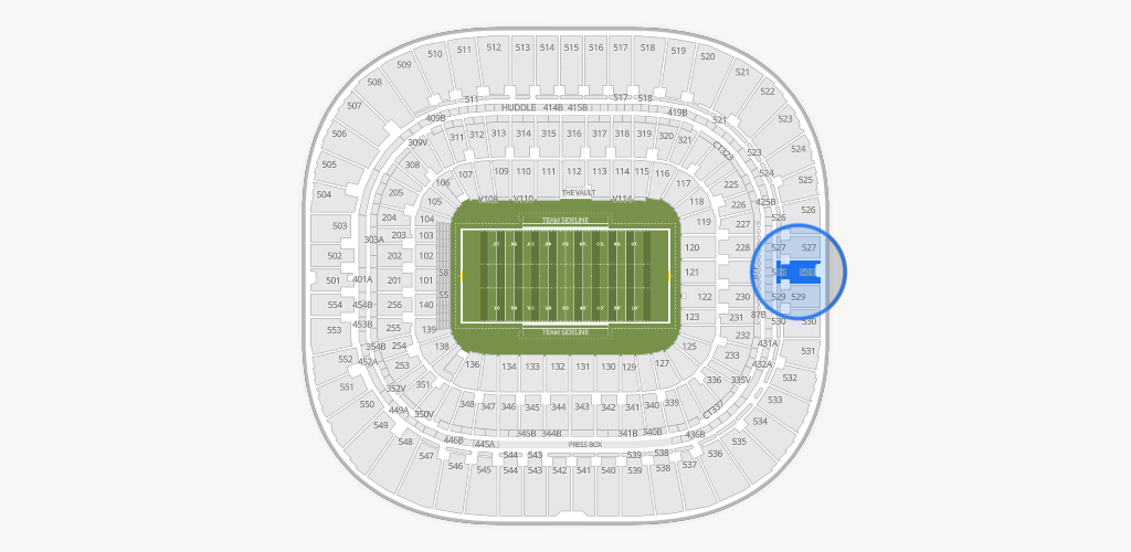 Bank of America Stadium Seating Chart