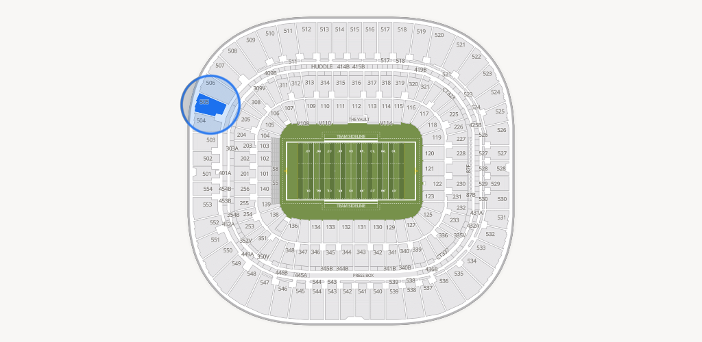 Bank of America Stadium Seating Chart