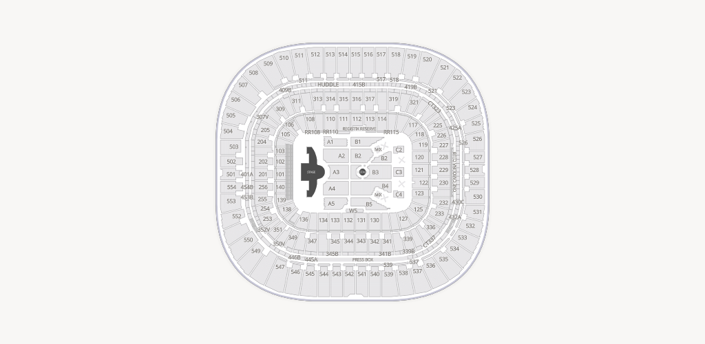 Bank of America Stadium Seating Chart