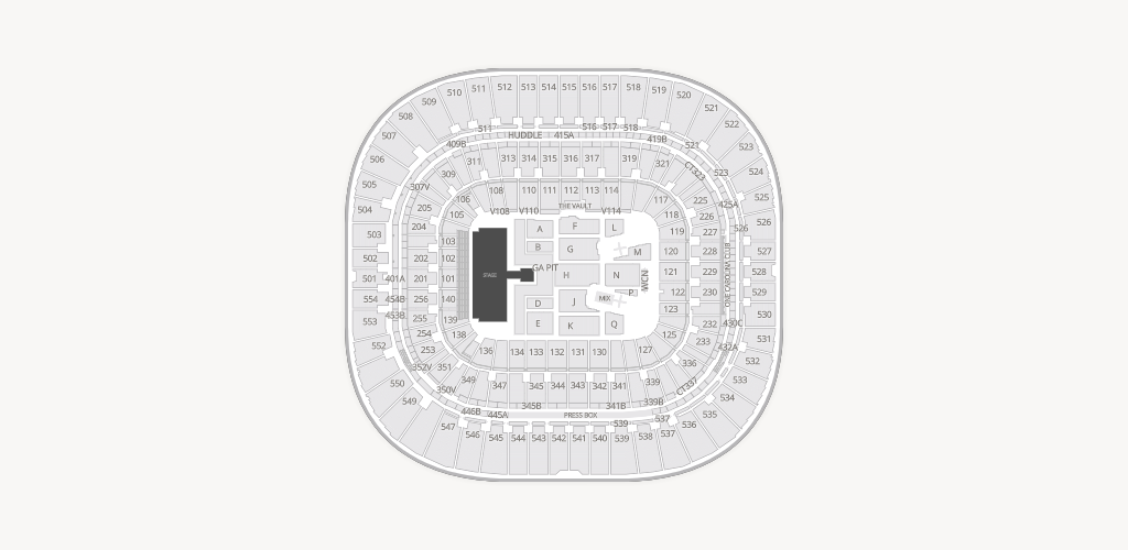 Bank of America Stadium Seating Chart