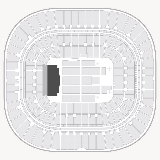 Bank of America Stadium seating chart
