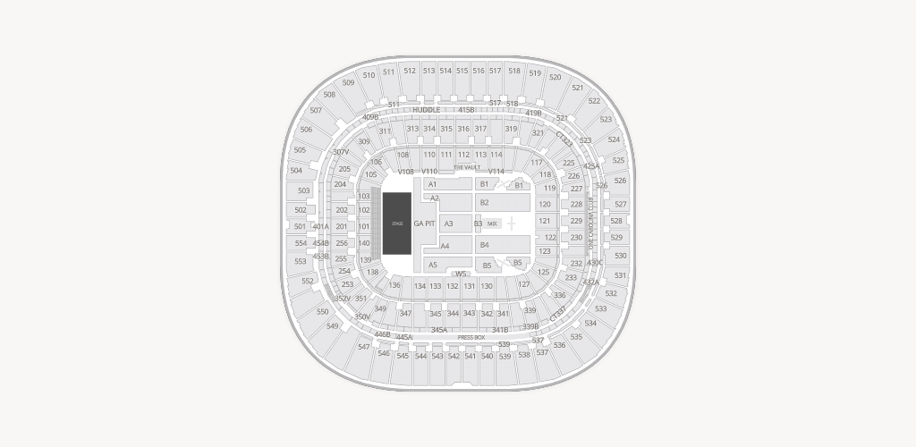 Bank of America Stadium Seating Chart