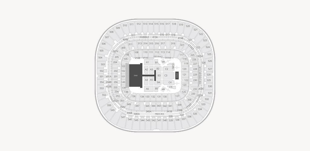 Bank of America Stadium Seating Chart