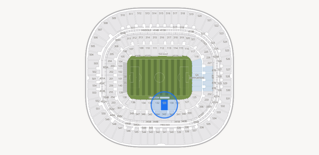 Bank of America Stadium Seating Chart