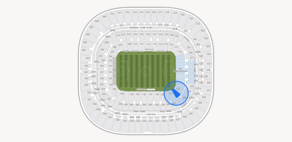 Bank of America Stadium Seating Chart