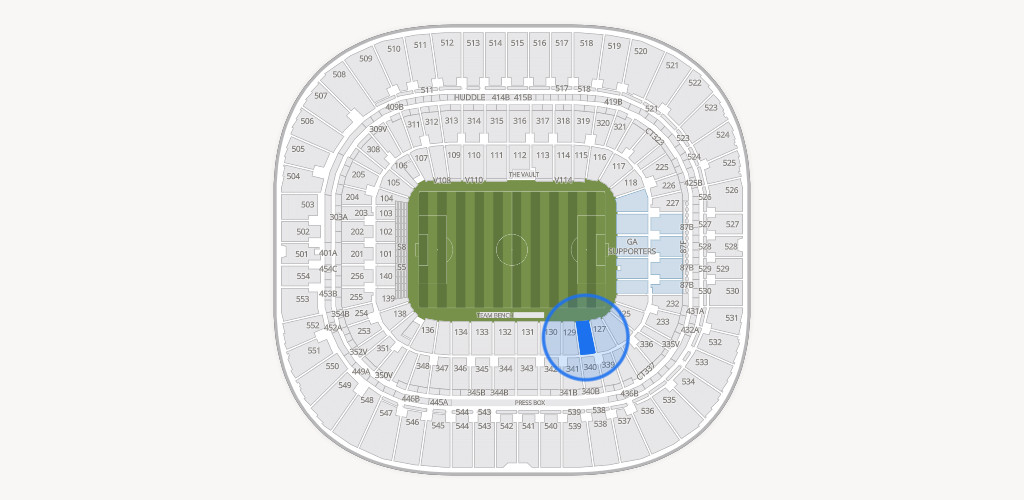 Bank of America Stadium Seating Chart