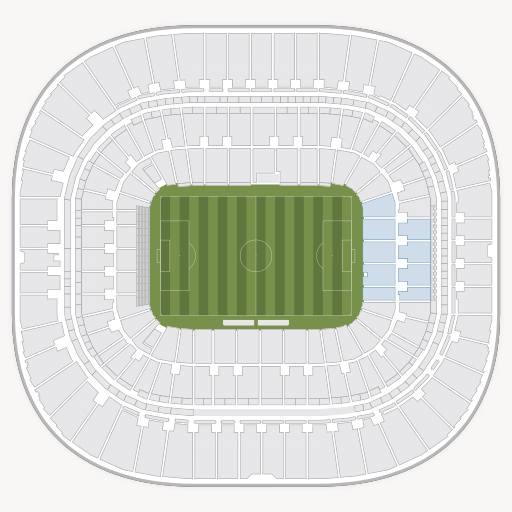 Bank of America Stadium seating chart