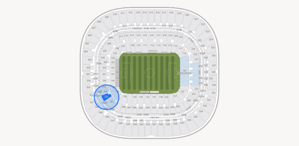 Bank of America Stadium Seating Chart