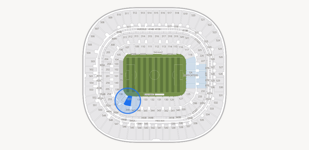 Bank of America Stadium Seating Chart