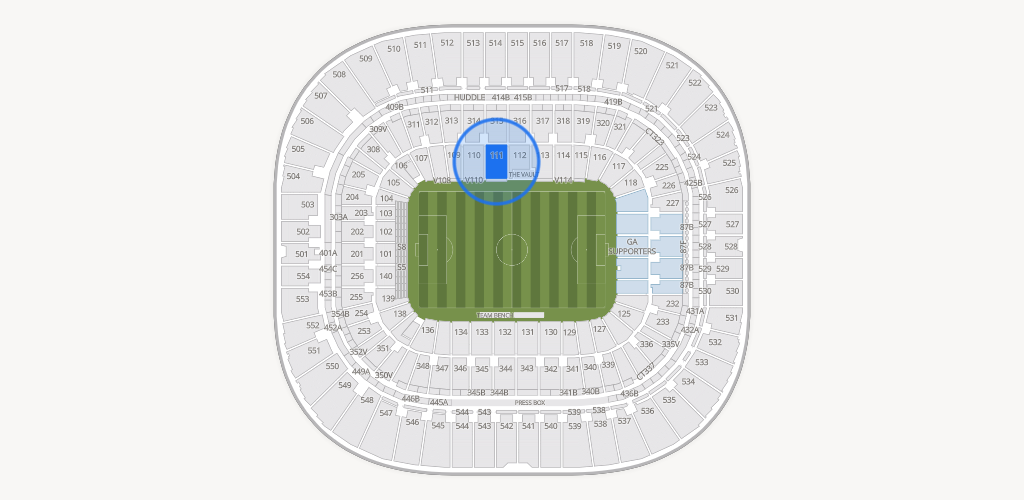 Bank of America Stadium Seating Chart