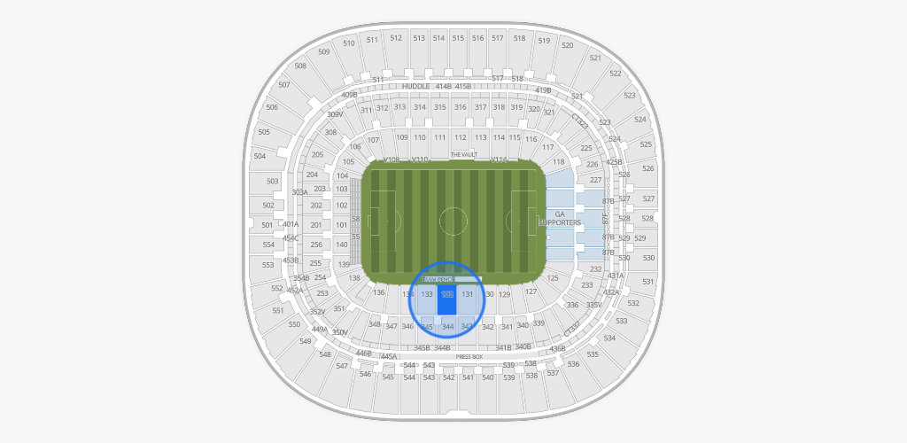 Bank of America Stadium Seating Chart