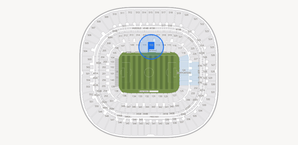 Bank of America Stadium Seating Chart
