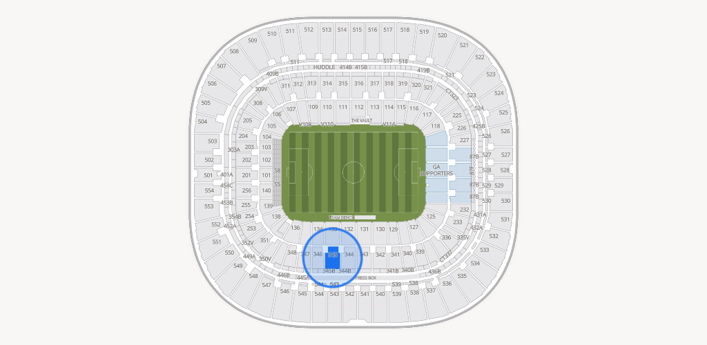 Bank of America Stadium Seating Chart