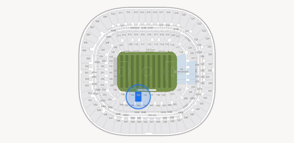 Bank of America Stadium Seating Chart